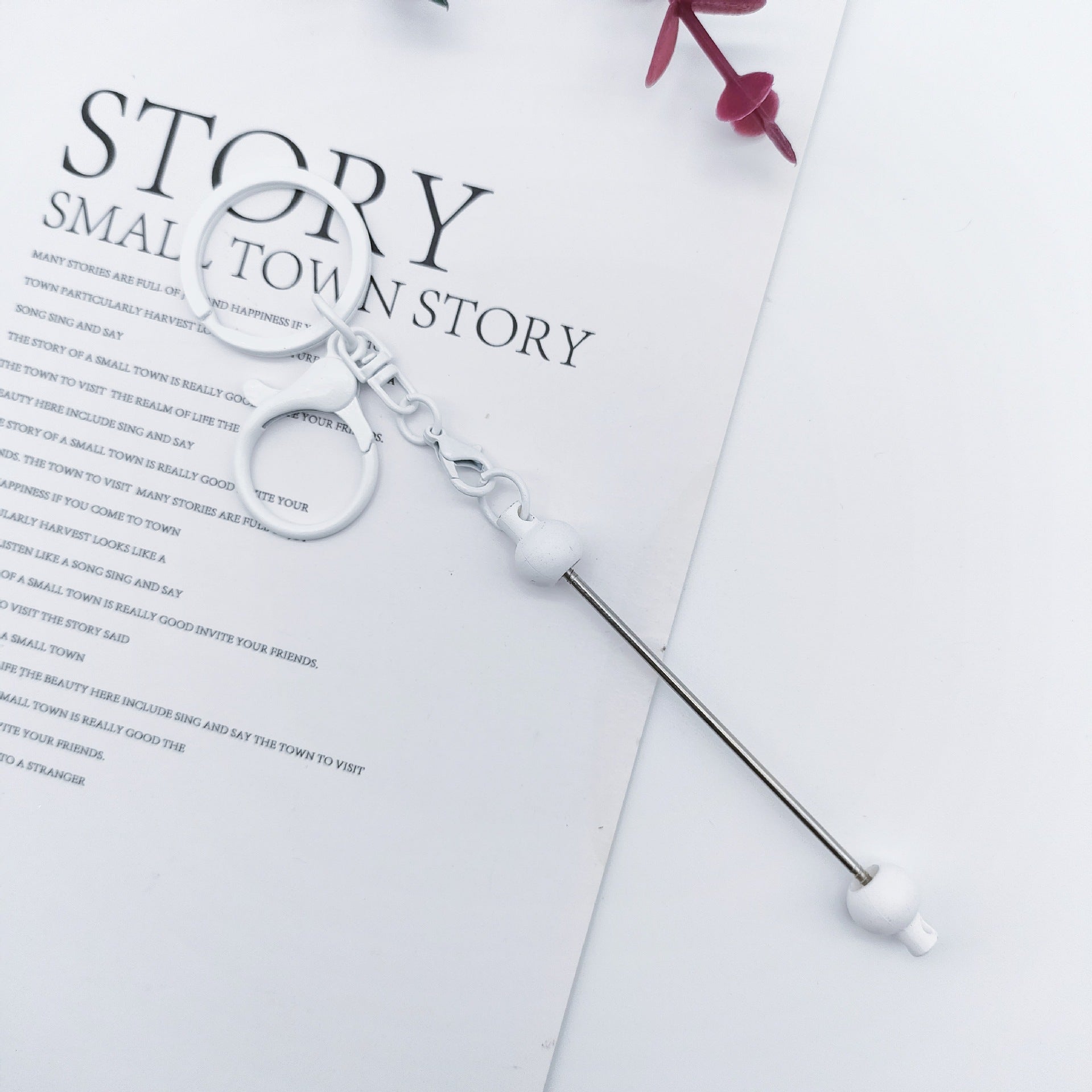 Wholesale DIY Personalized Baked Paint Color Cute Keychains