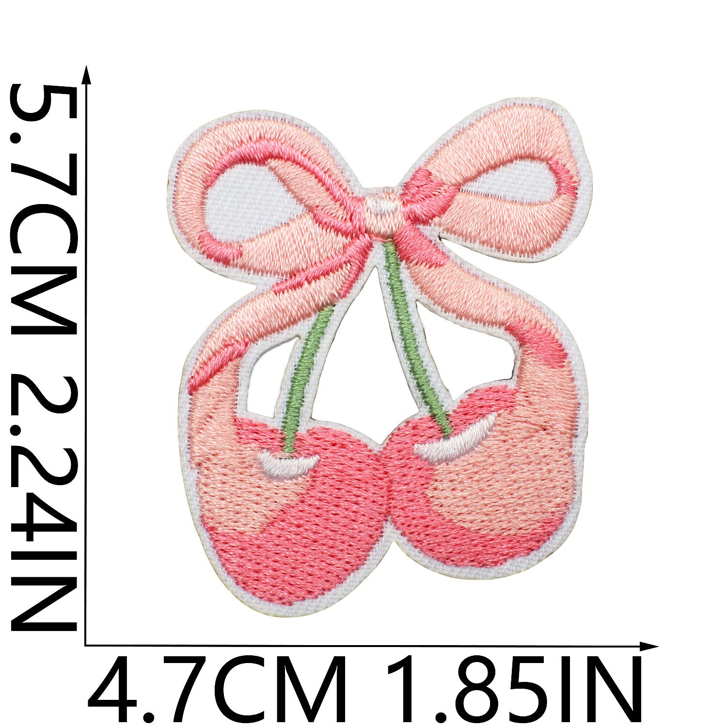 Wholesale Sweet Embroidered Cloth Sticker Valentine Bear Patch Sticker