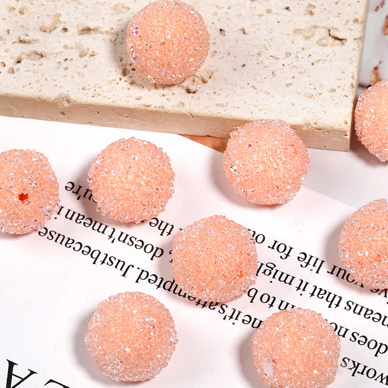 Wholesale DIY Sparkling Rhinestone Soft Sugar Beads