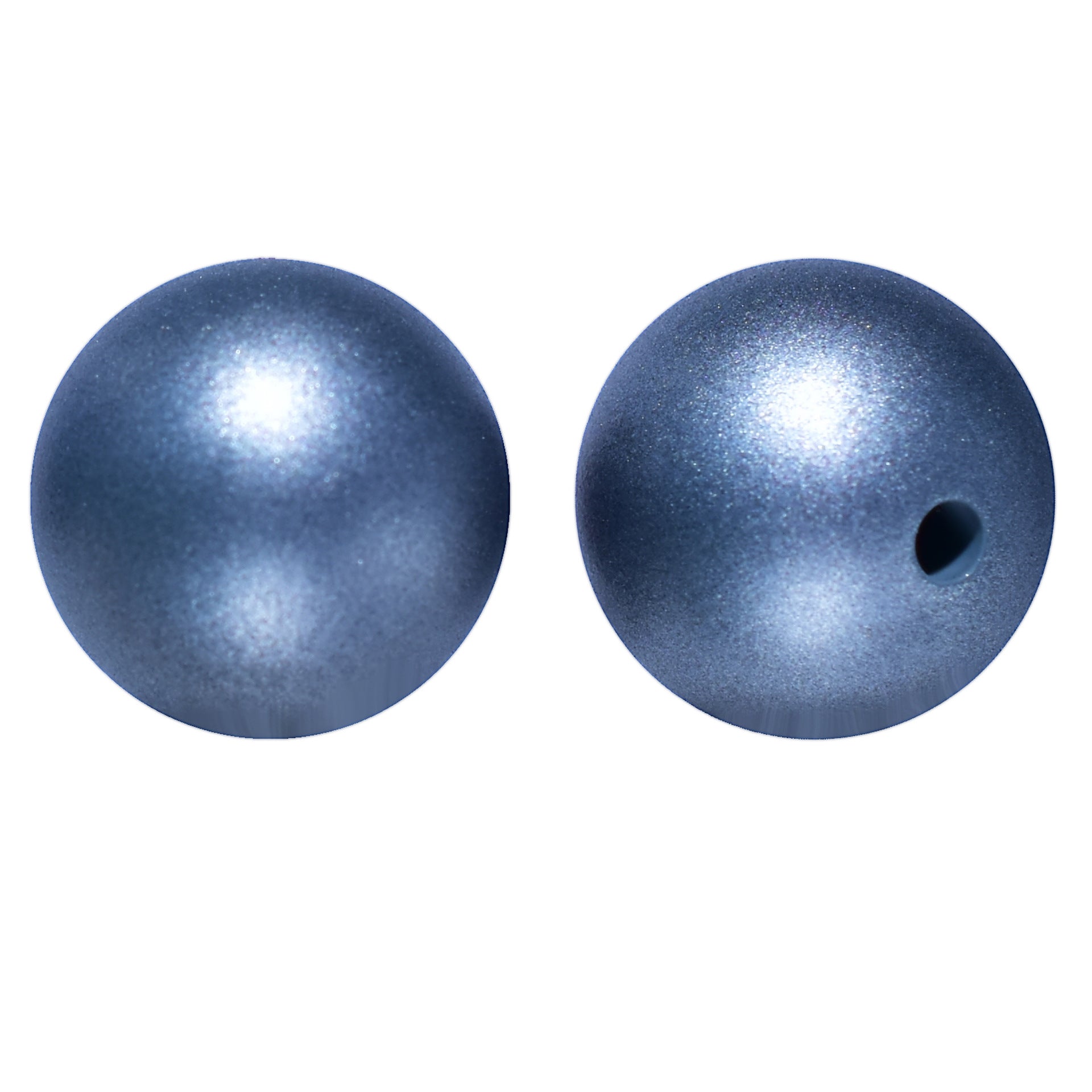 Wholesale 50pcs/pack Imitation Metal Style Speckle Silicone Beads