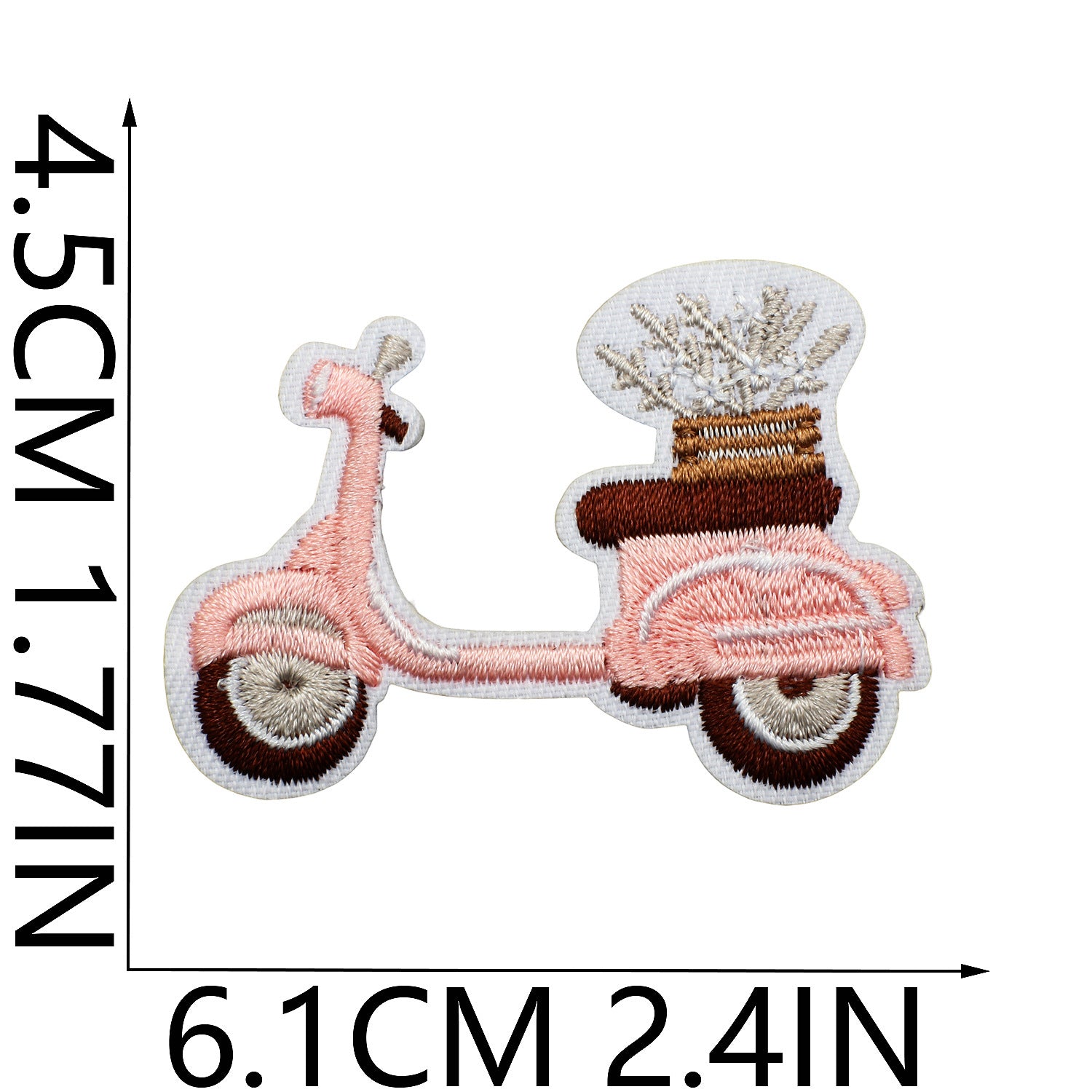 Wholesale Sweet Embroidered Cloth Sticker Valentine Bear Patch Sticker