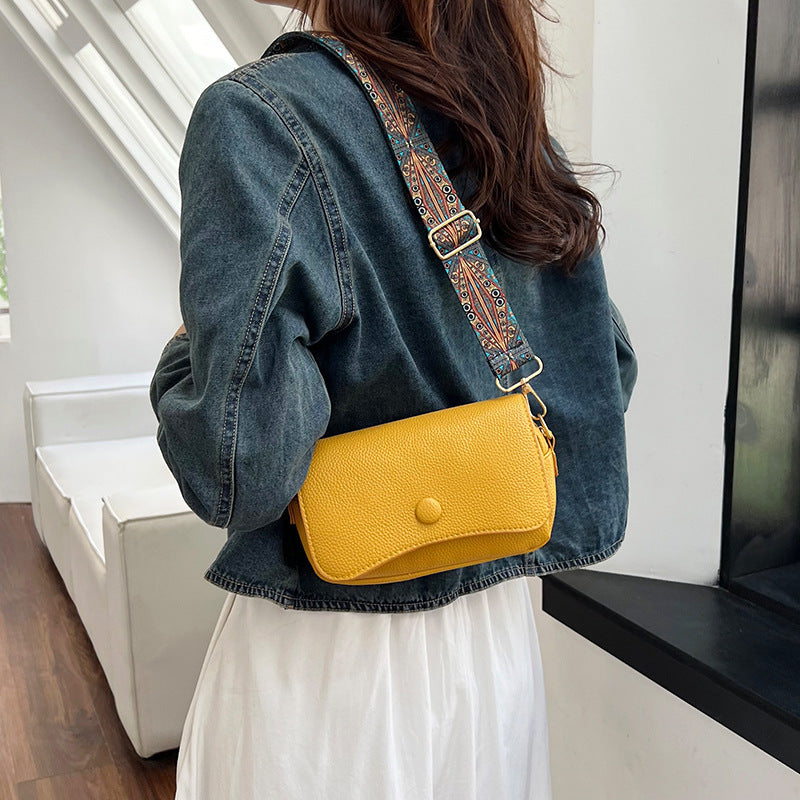 Wholesale Broadband PU Single Shoulder Crossbody Bag Cylinder