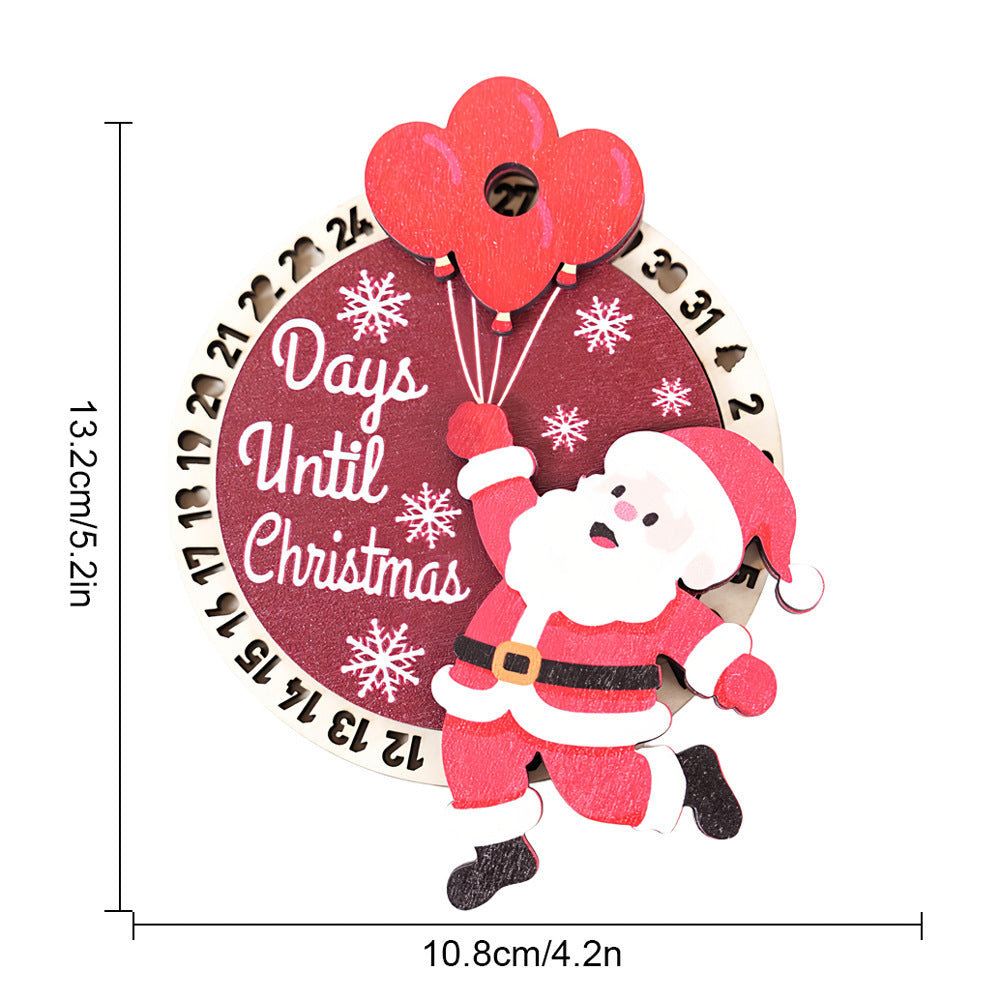 Wholesale Christmas 3D Countdown Photo Frame Magnetic Fridge Magnet