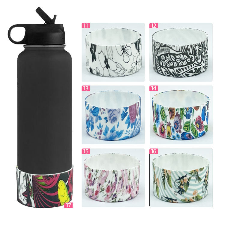 Wholesale 7.5/12-24oz Thermal Transfer Silicone Cup Bottom Protector