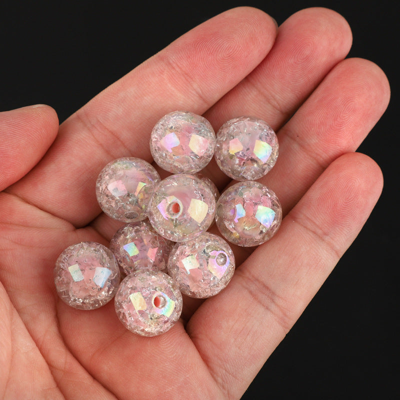 Wholesale 100PCS Acrylic Diy Round Beads
