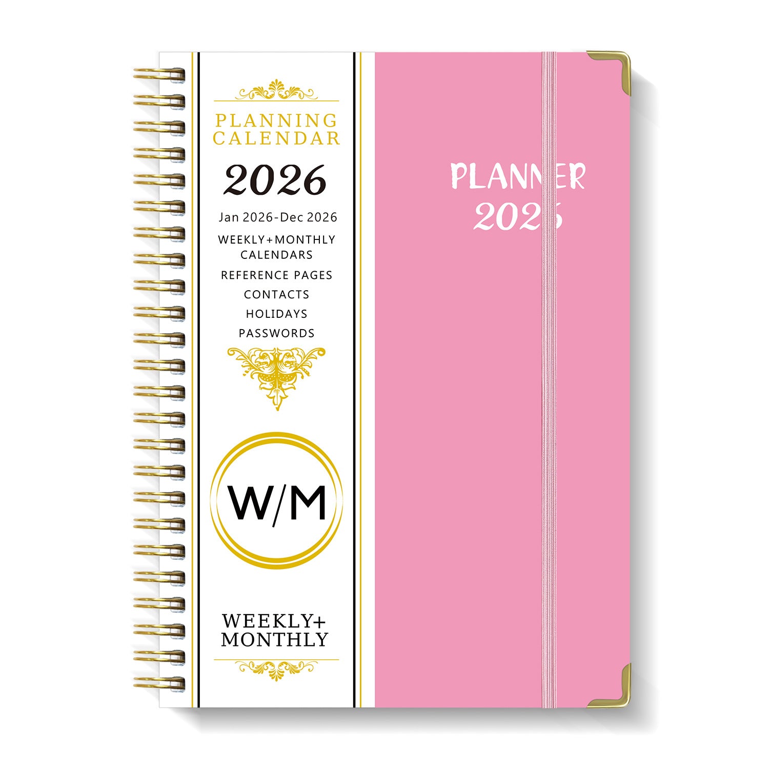 Wholesale Notebook A5 Coil Calendar Weekly Planner Work