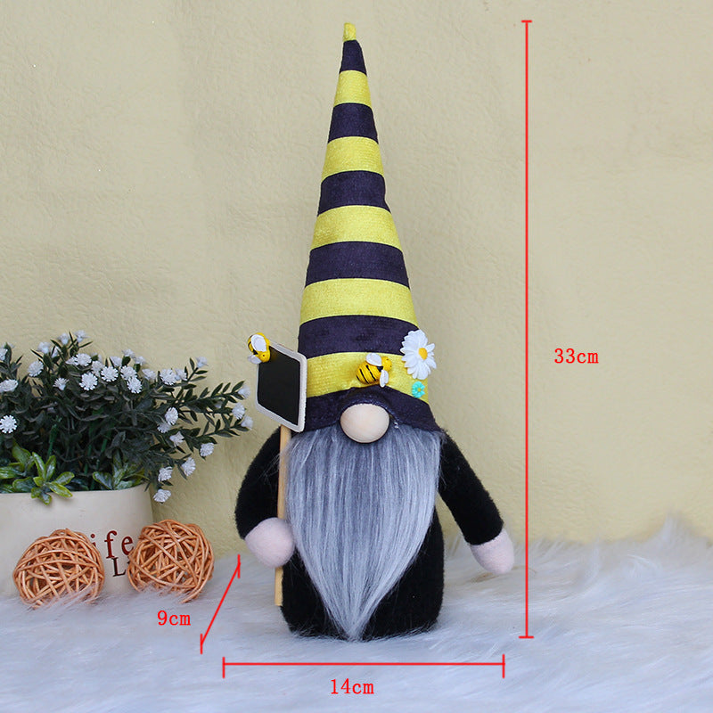 Wholesale Bee Festival Faceless Doll Fabric Ornaments