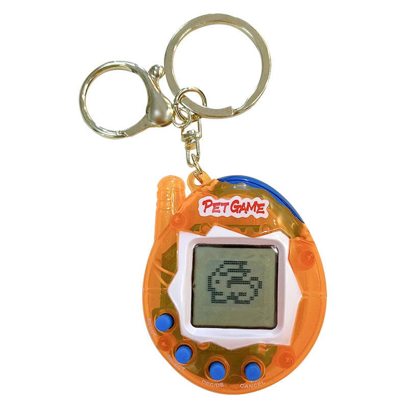 Wholesale Electronic virtual pet cultivation game console creative keychain