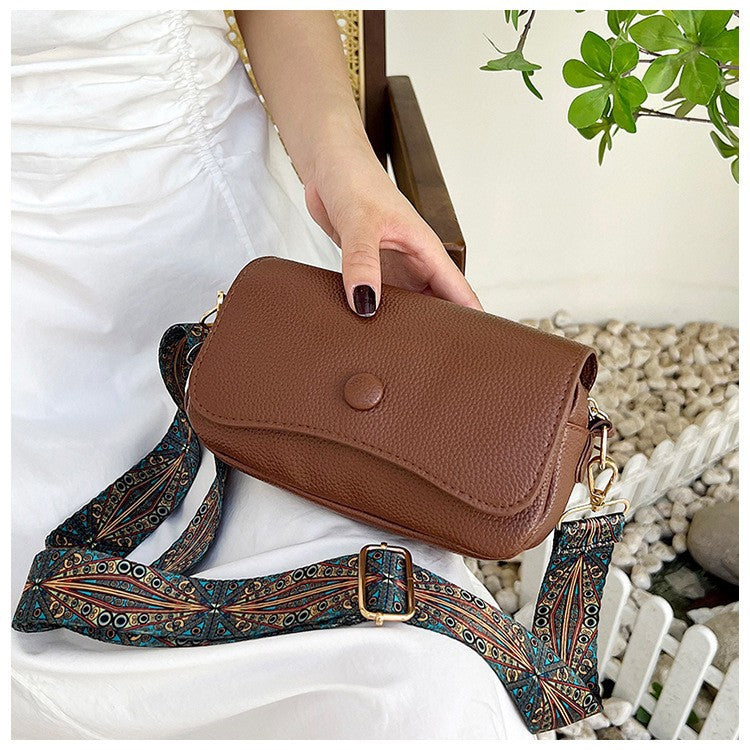 Wholesale Broadband PU Single Shoulder Crossbody Bag Cylinder