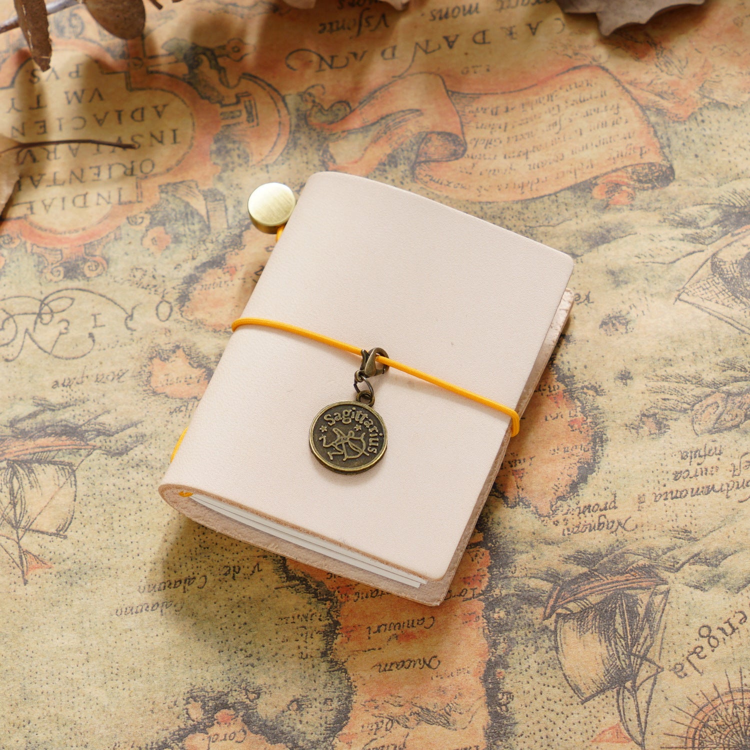 Wholesale Mini cute portable account book handmade leather notebook