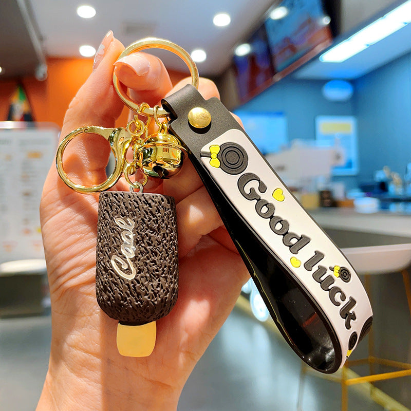 Wholesale Simulation Food Cookies Resin Keychain