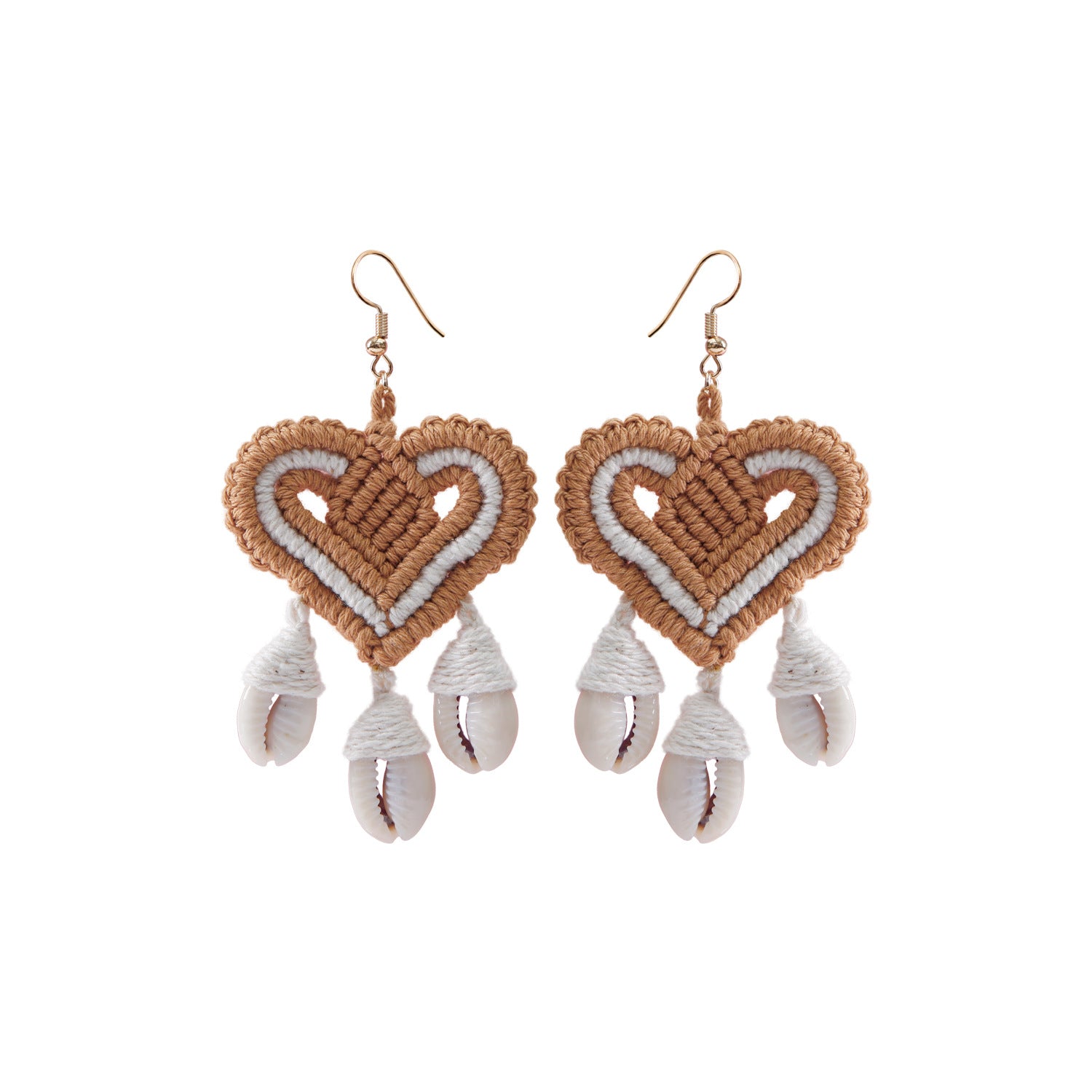 Wholesale Rope Knots Love Earrings