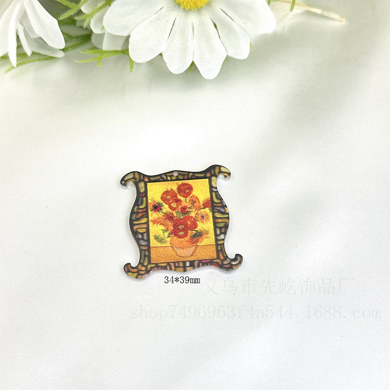 Wholesale 50pcs Loose Powder Cartoon Medical Series Acrylic DIY Patch Accessories