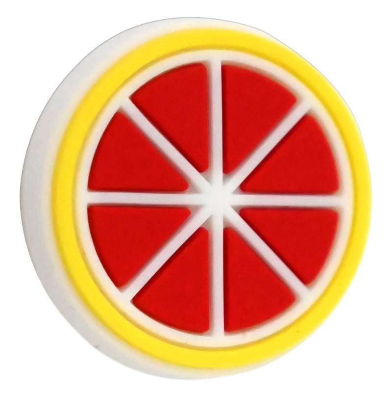 Wholesale  Random 100pcs/pack  Cute cartoon fruit series soft gel ballpoint pen beads