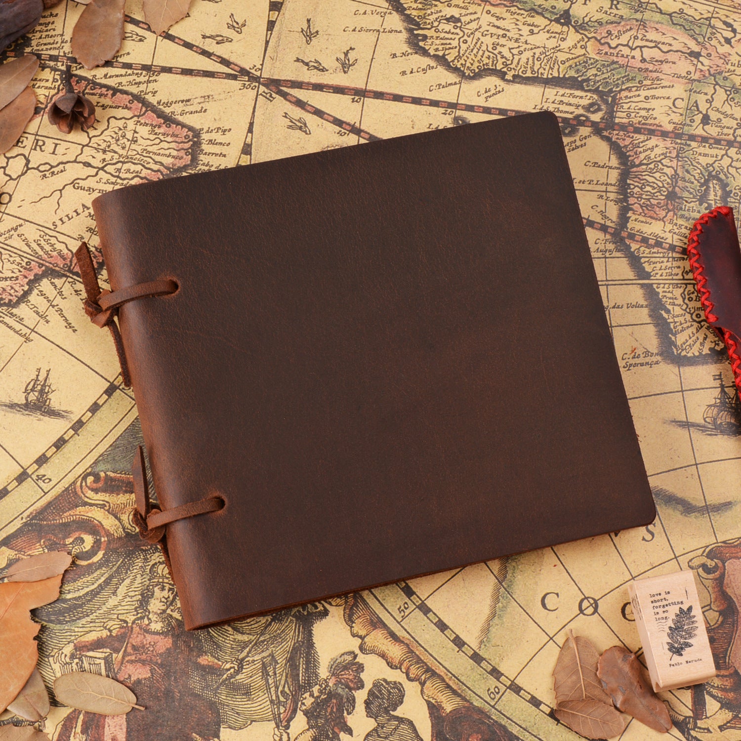 Wholesale Vintage Handmade Cowhide Leather Notepad