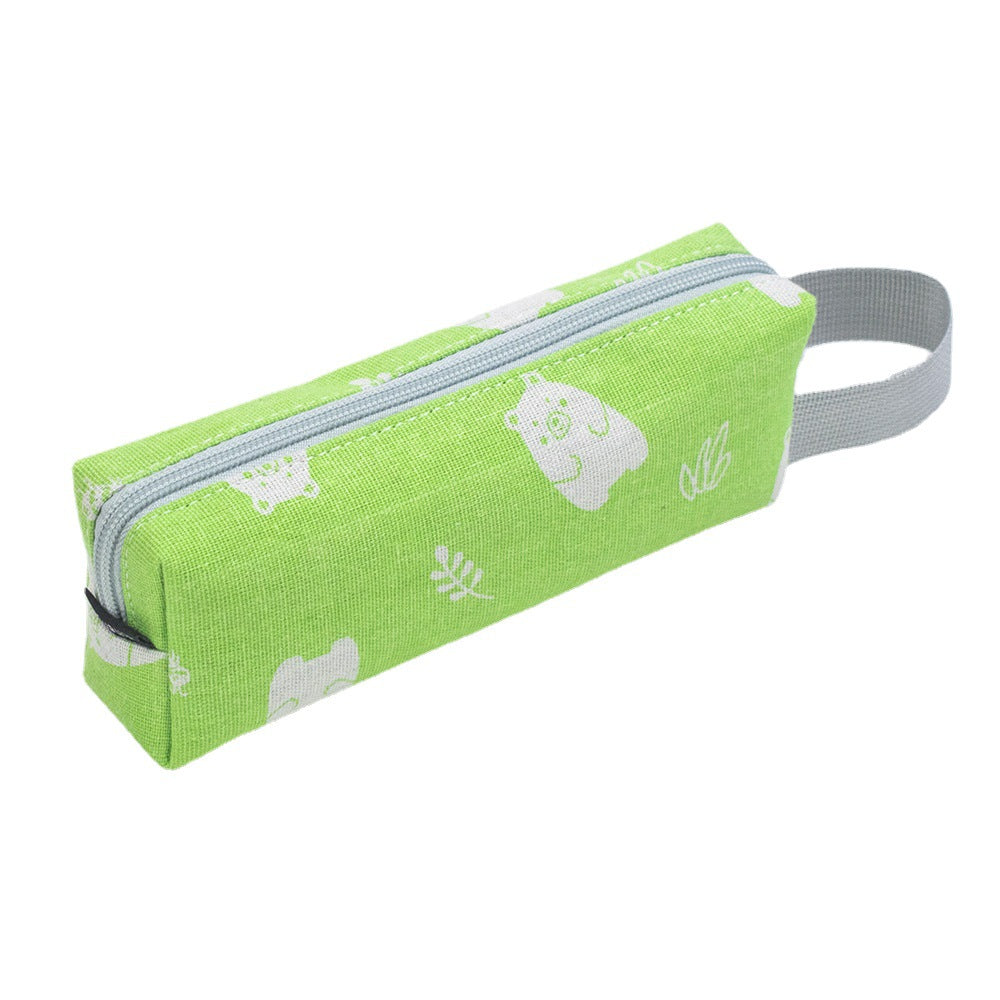 Wholesale Canvas Portable Cartoon Animal Pen Bags