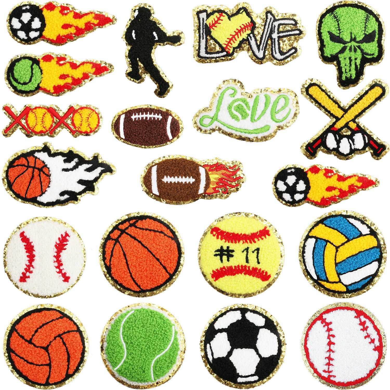 Wholesale Basketball Towel Embroidered Patch