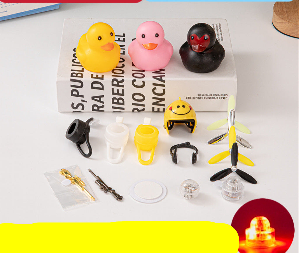 Wholesale Accessories Broken Wind Duck Helmet Bamboo Dragonfly Sunglasses Headset Car Decoration