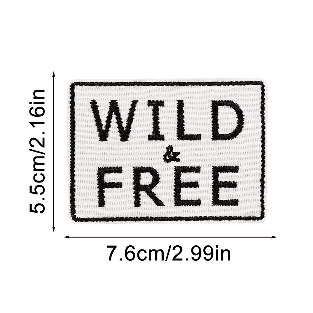 Wholesale American Western cowboy themed embroidered patch