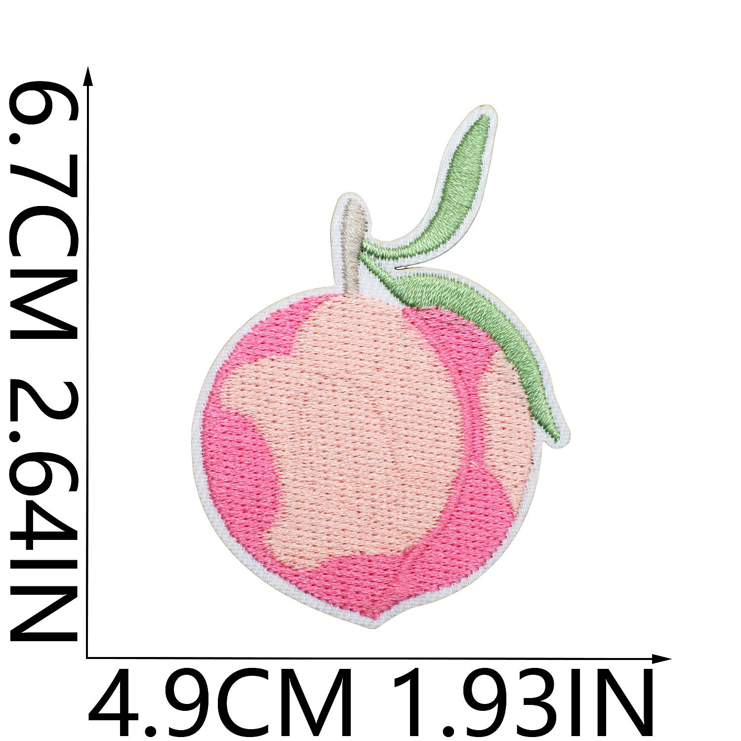 Wholesale Sweet Embroidered Cloth Sticker Valentine Bear Patch Sticker