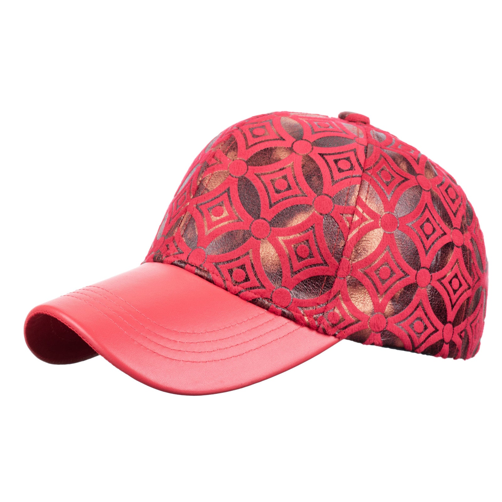 Wholesale Hot flower hard top baseball cap hip hop cap
