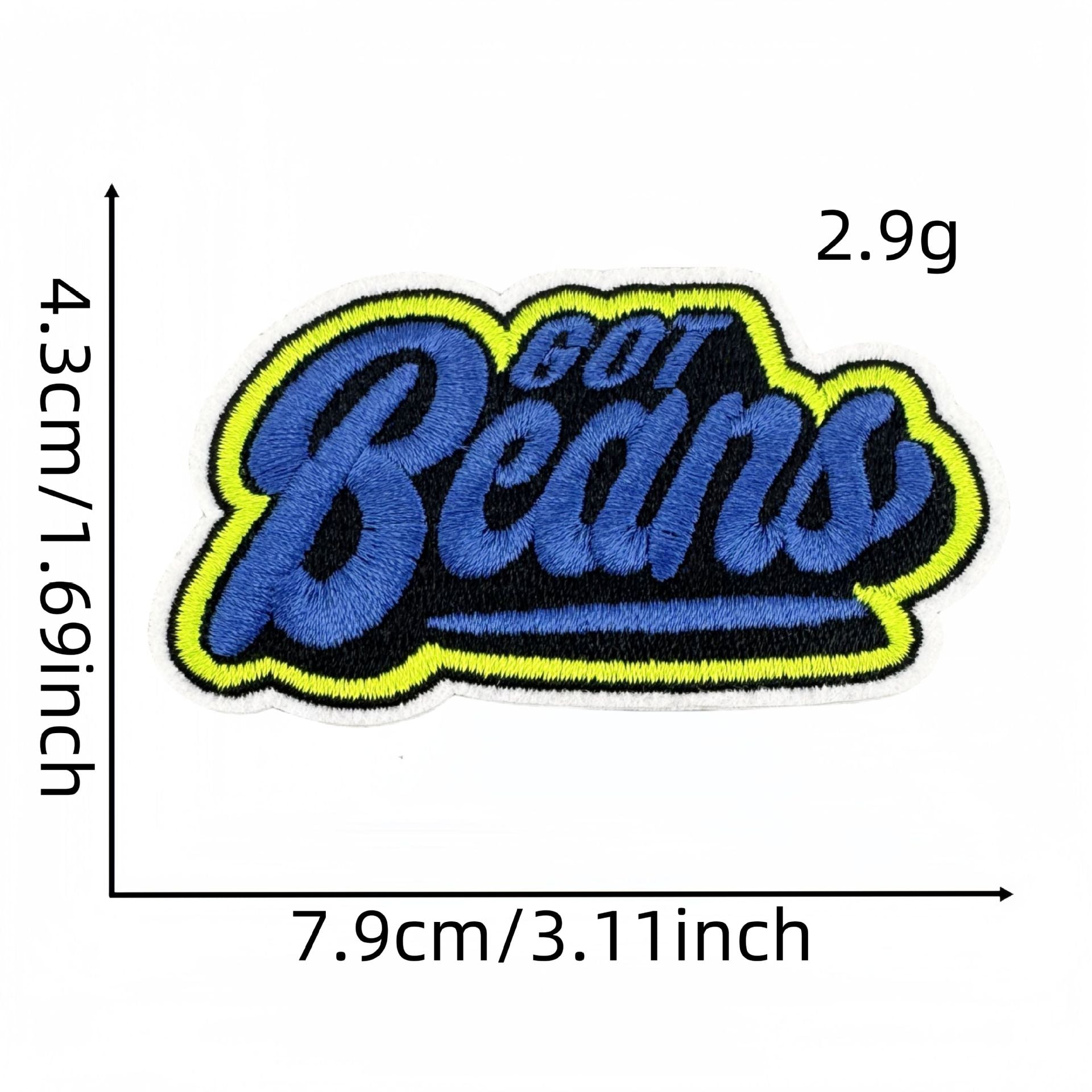 Wholesale green plant cloth patch decorative decal