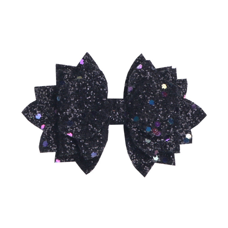 Wholesale Diy Flash Cloth Bow Cup Straw Rubber Band Buckle Decoration Accessories