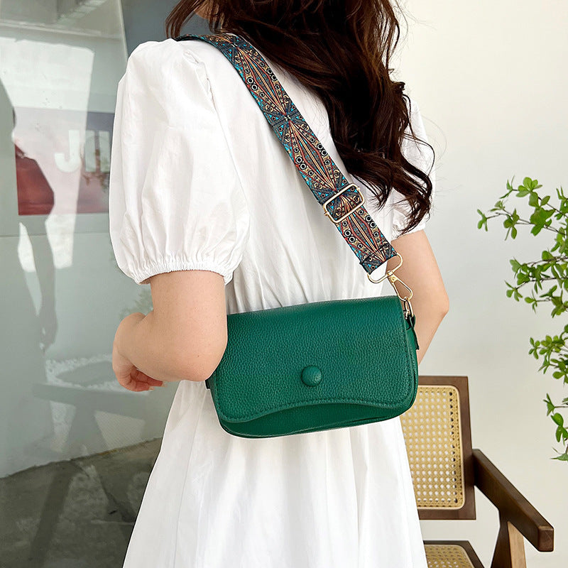 Wholesale Broadband PU Single Shoulder Crossbody Bag Cylinder