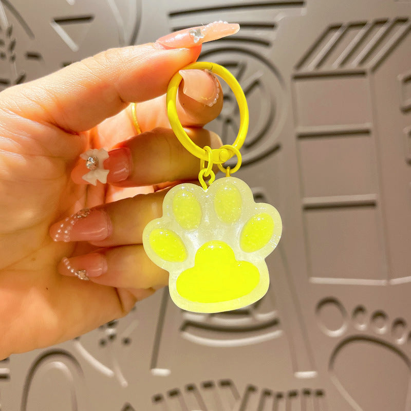 Wholesale Mini Cat Claw Cartoon Couple Doll Keychain