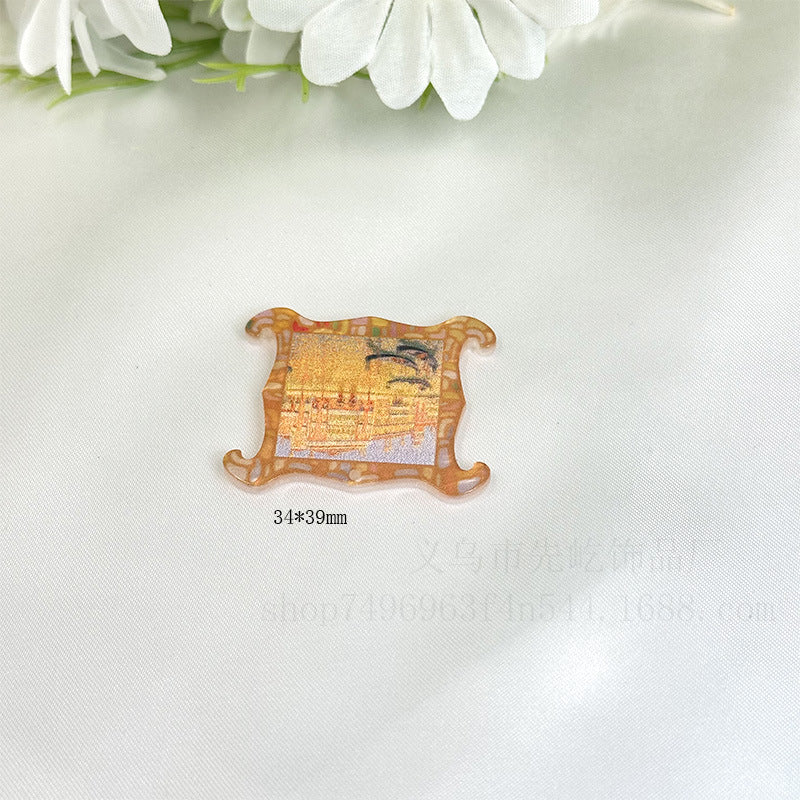 Wholesale 50pcs Loose Powder Cartoon Medical Series Acrylic DIY Patch Accessories