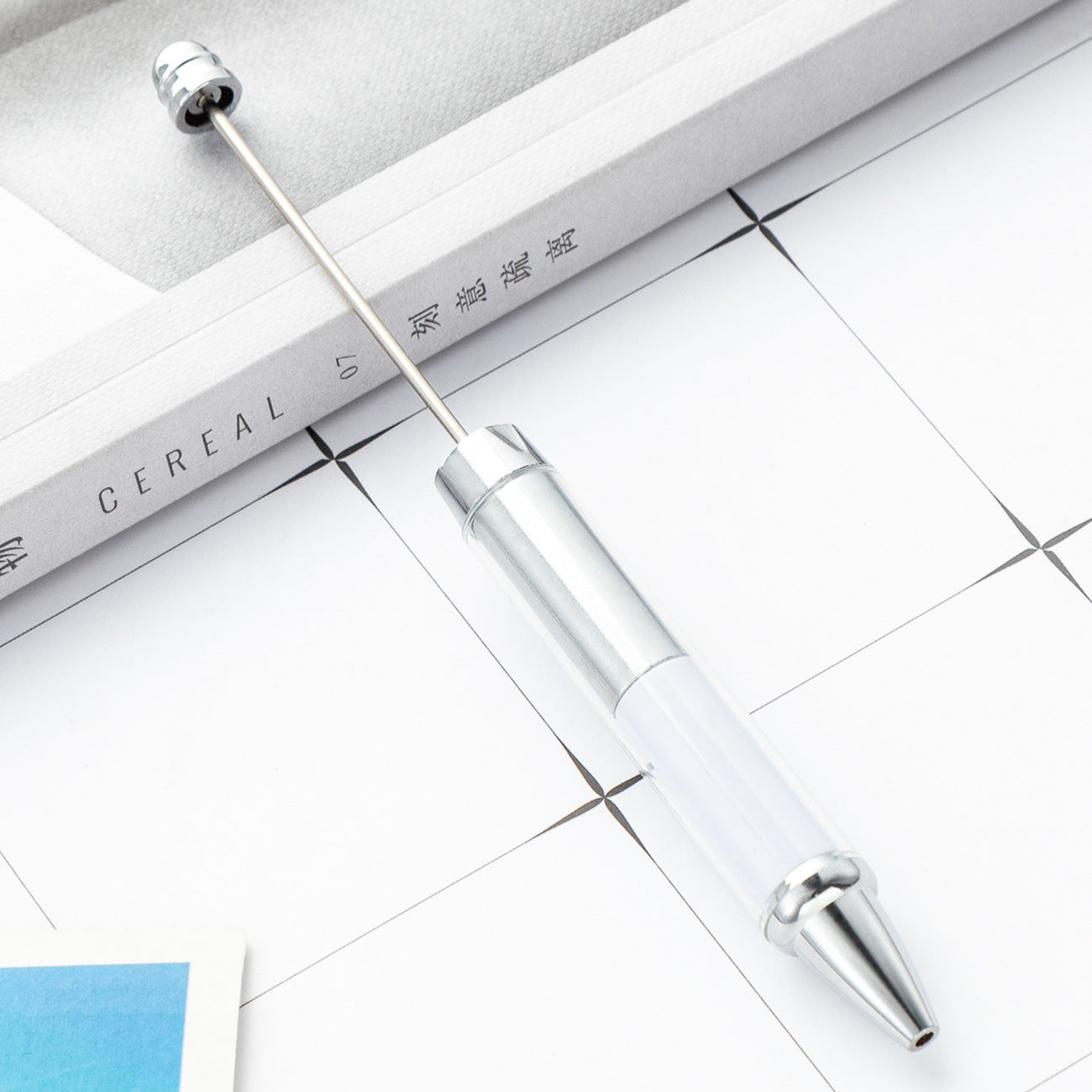 Wholesale Bearable Pens Inner Pole Insertion Paper Roll Paper Plastic Beadable Pen