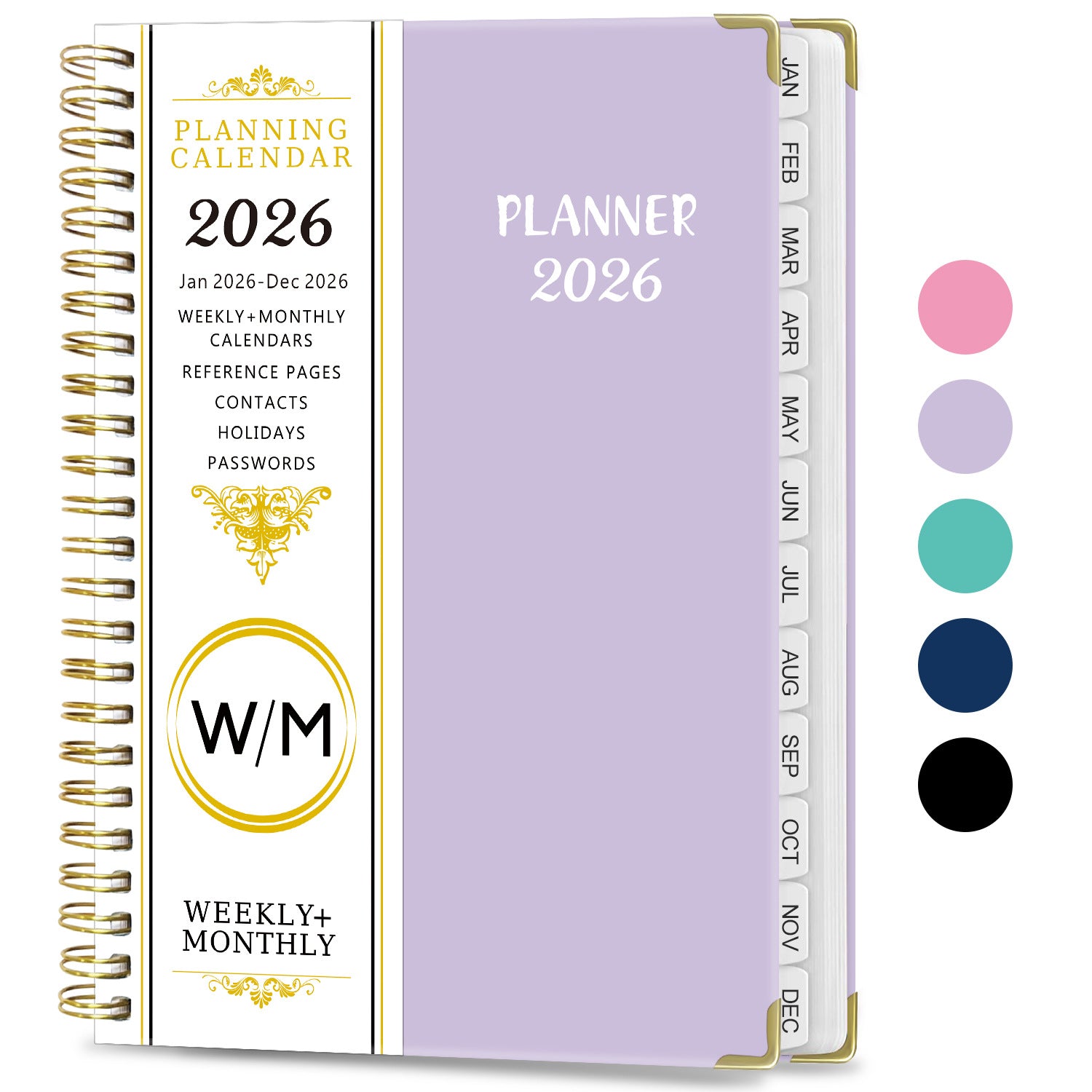 Wholesale Notebook A5 Coil Calendar Weekly Planner Work