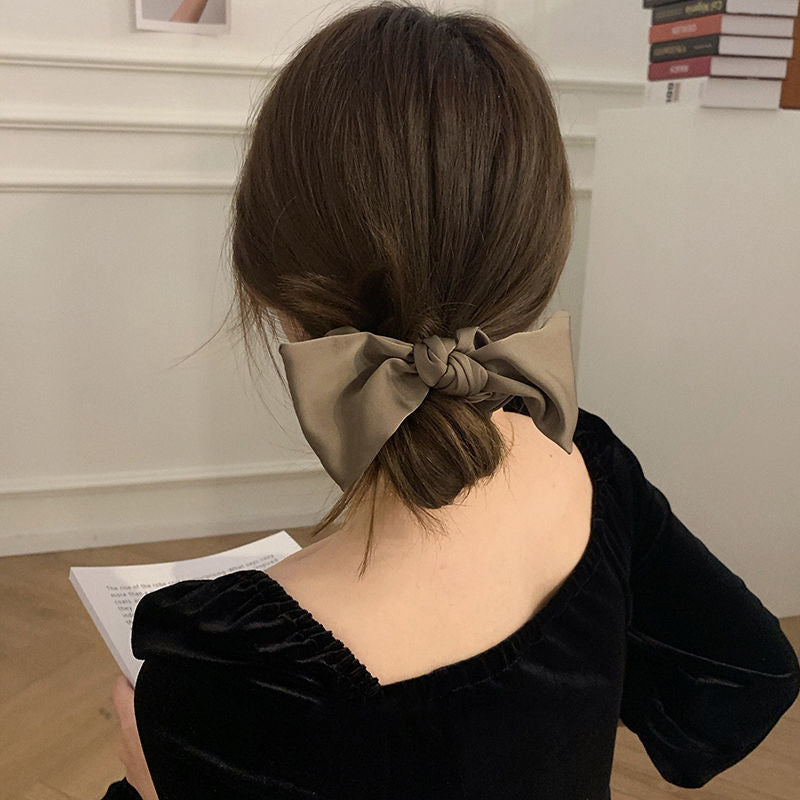 Wholesale Autumn and Winter milk brown Women's New Simple Head Rope Sweet Hair Accessories