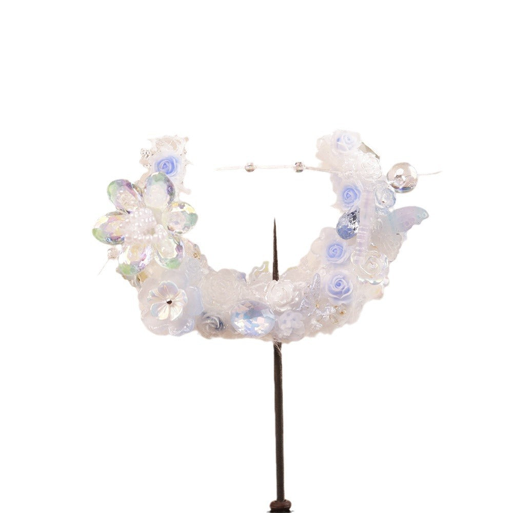 Wholesale Feather Moon Boat Heavy Industry Nepalese Beads Can Be Worn Pen Loose Beads