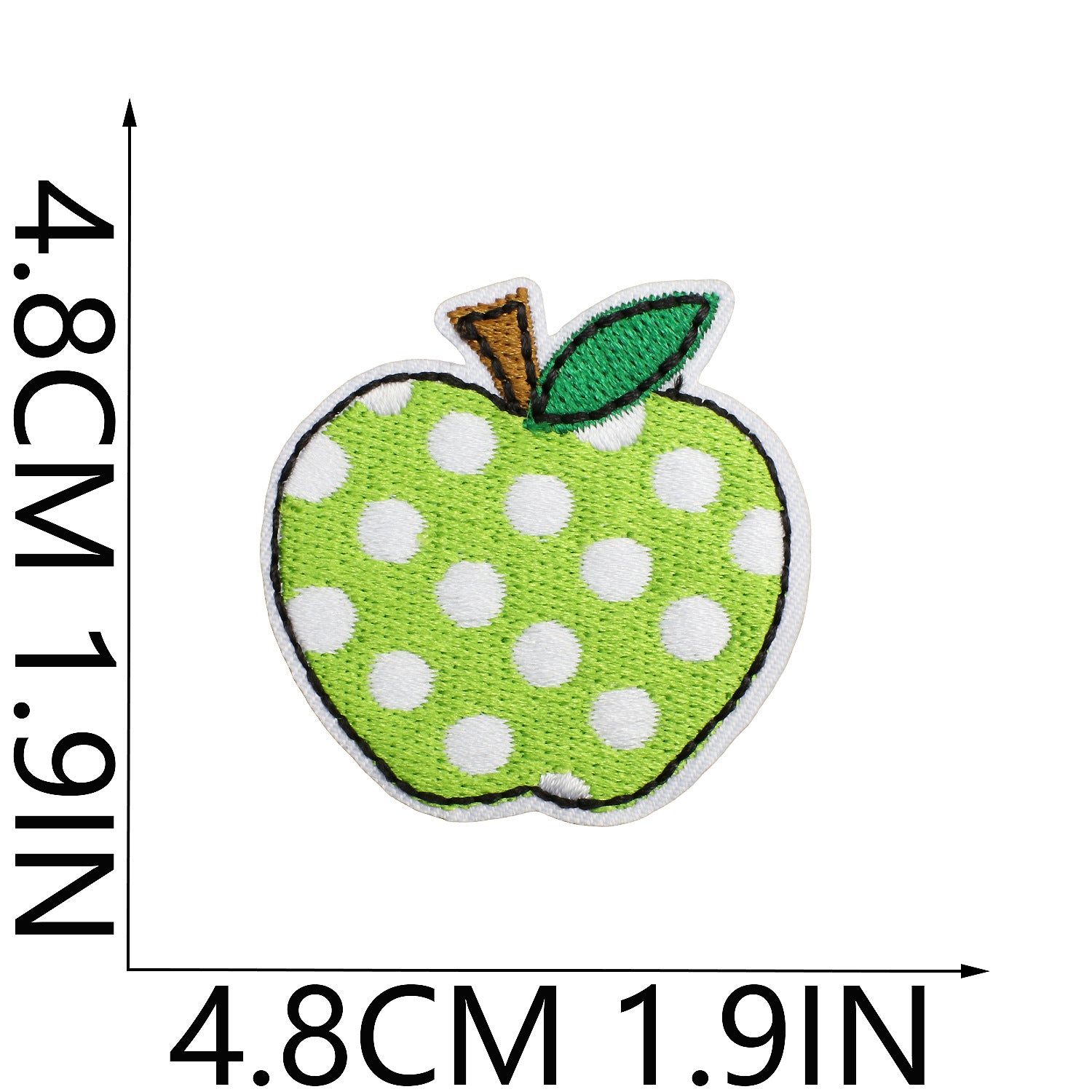 Wholesale Artistic Apple Embroidery Patch