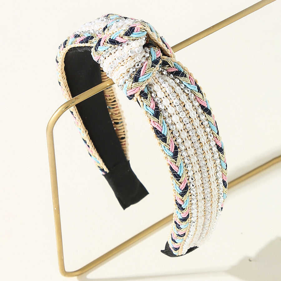 Wholesale Fabric Art Drill Headband