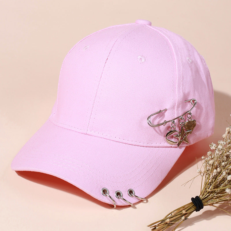 Wholesale Cotton Baseball Caps with Diamond Decorations