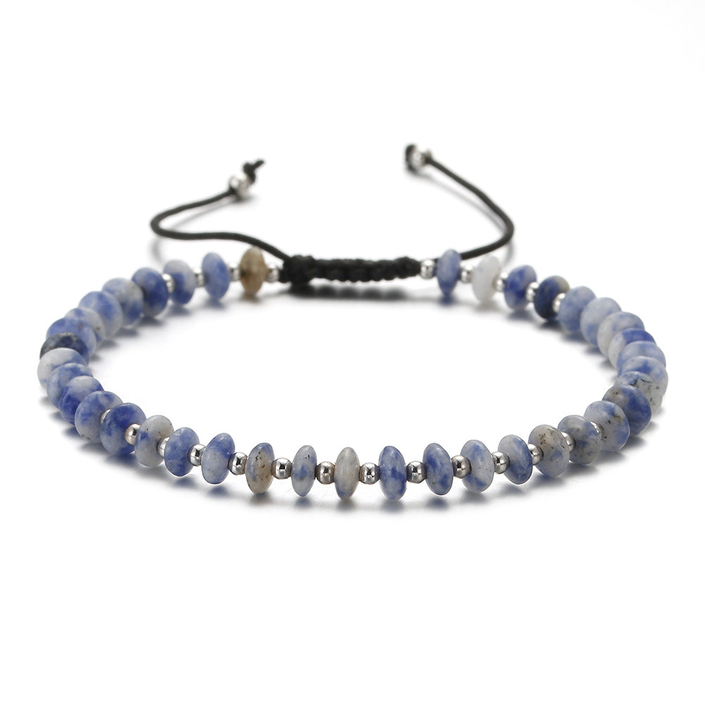 Wholesale Hand Woven Natural Stone Bracelet