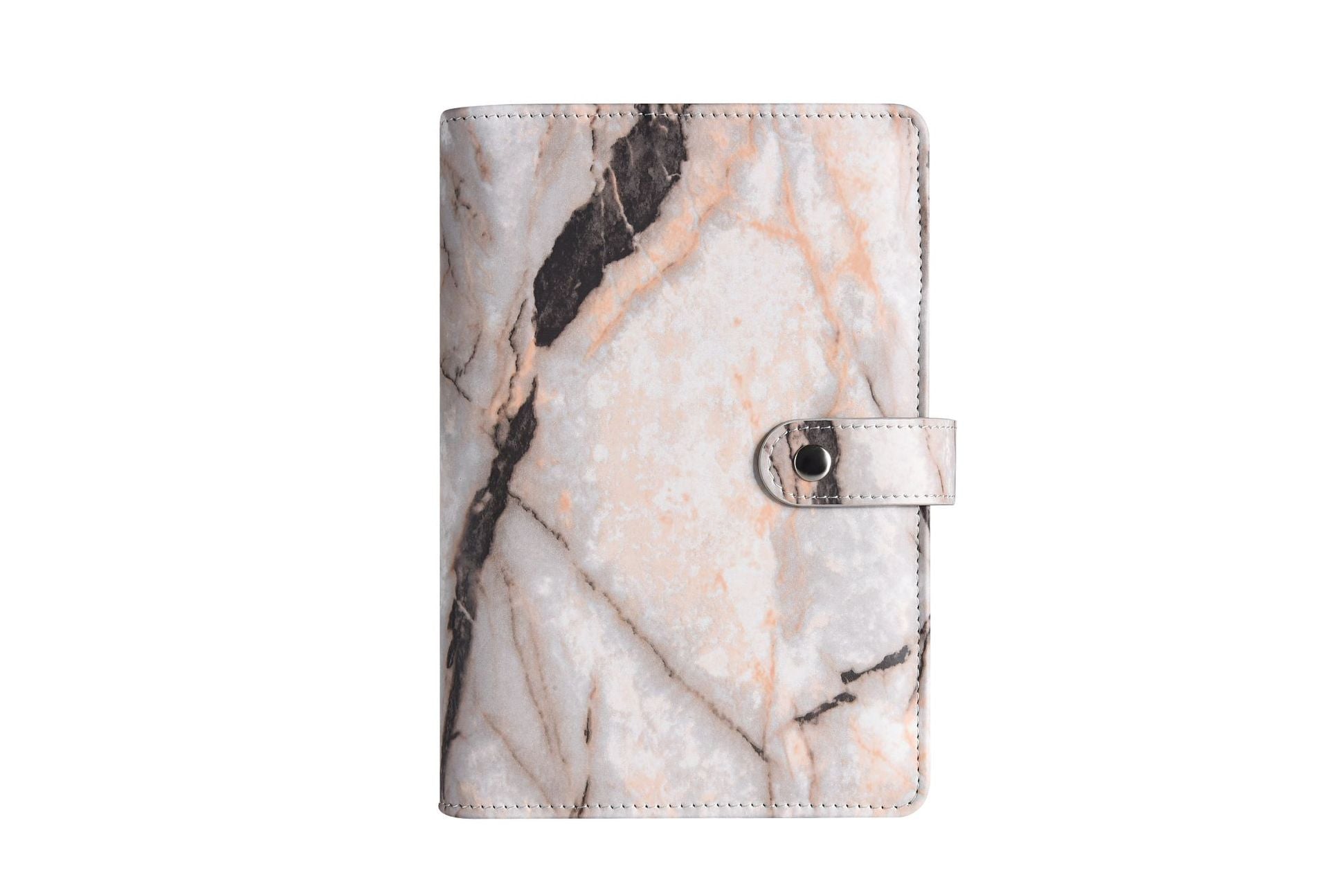 Wholesale Macaron Leather PU Notebook with Marble Pattern A6 Loose Leaf Notebook