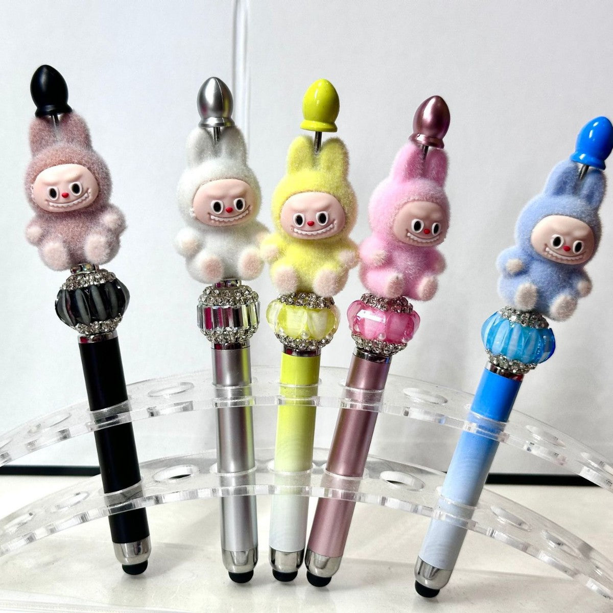 Wholesale  Beaded Pen Mobile Phone Tablet Touch Screen Ballpoint Pen 	OLY Exclusive