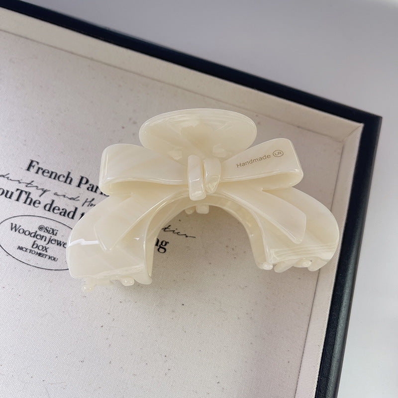 Wholesale Bow Acetate Arch Updo Shark Clip