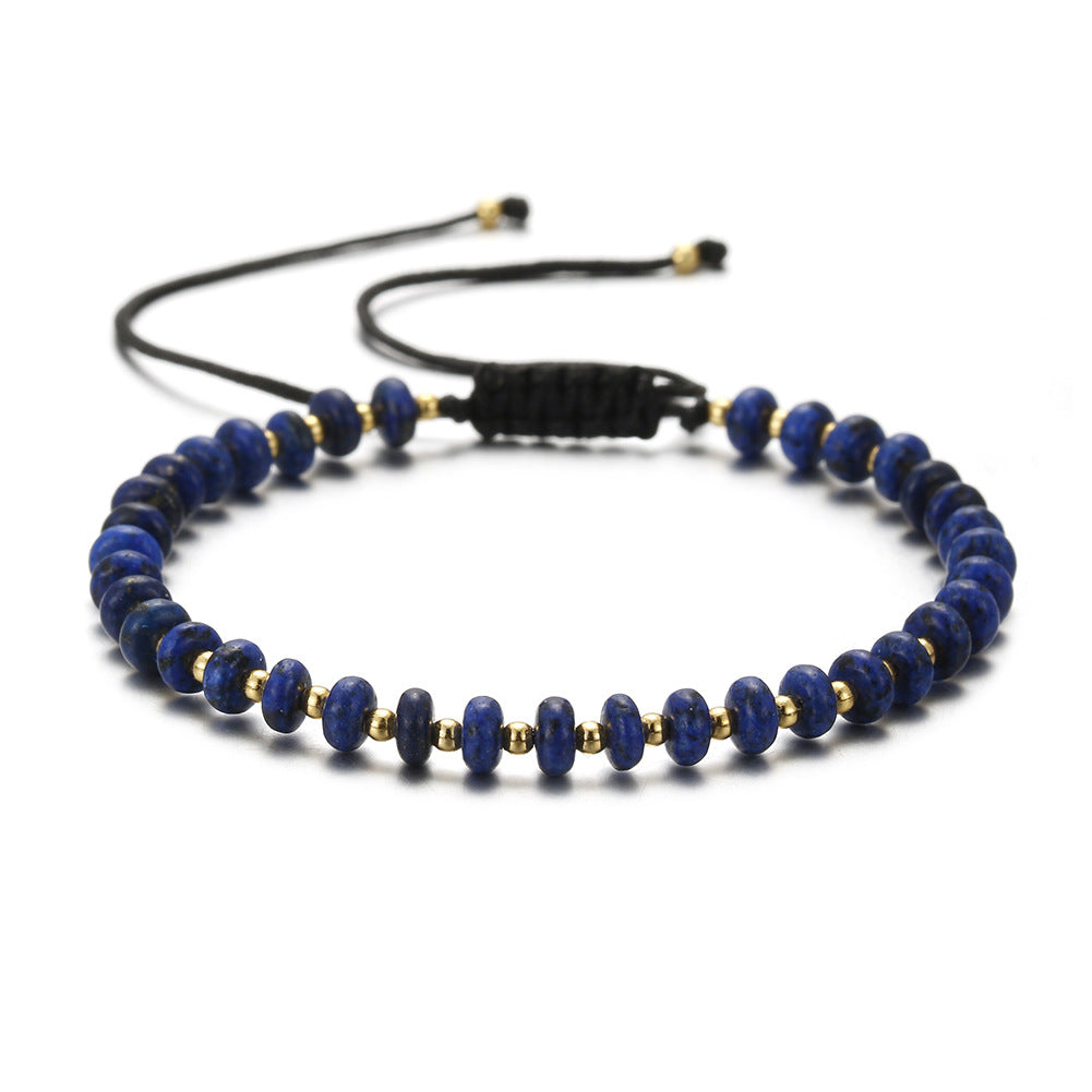 Wholesale Hand Woven Natural Stone Bracelet