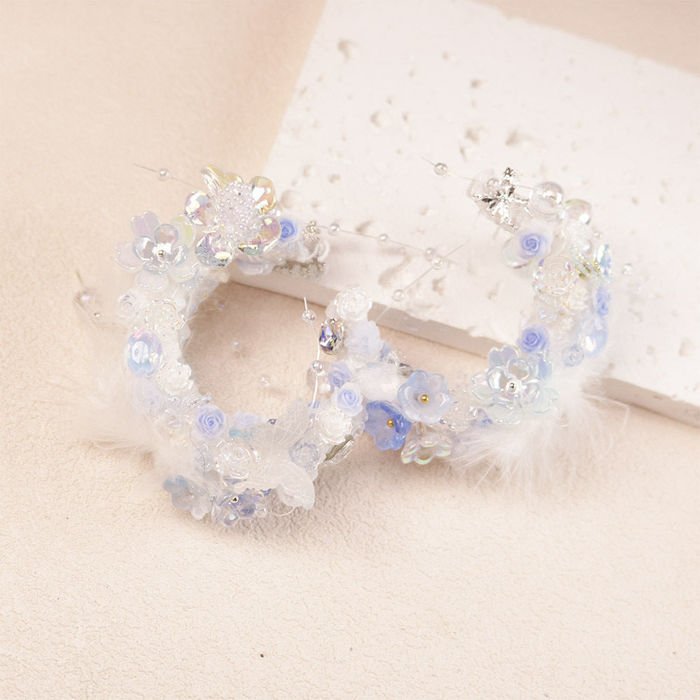 Wholesale Feather Moon Boat Heavy Industry Nepalese Beads Can Be Worn Pen Loose Beads