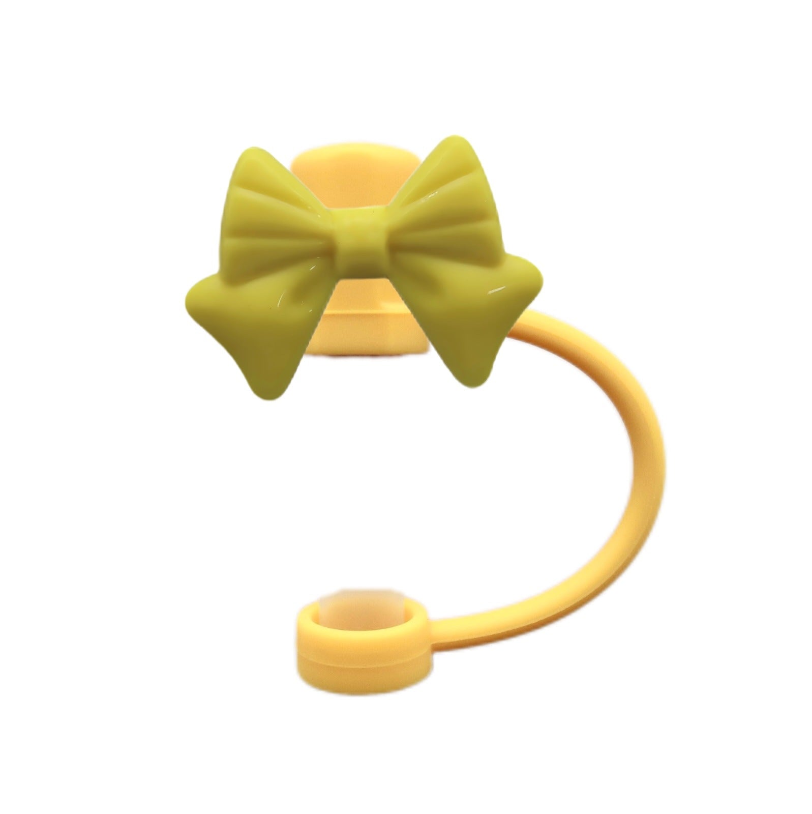 Wholesale 10pcs Colored Bow Shaped Children's Water Cup Dust and Spill Proof Straw Cover