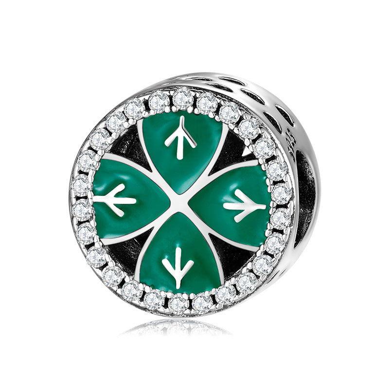 Pulsera de cactus de árbol de suerte al por mayor Accesorios de bricolaje S925 Beads de plata esterlina