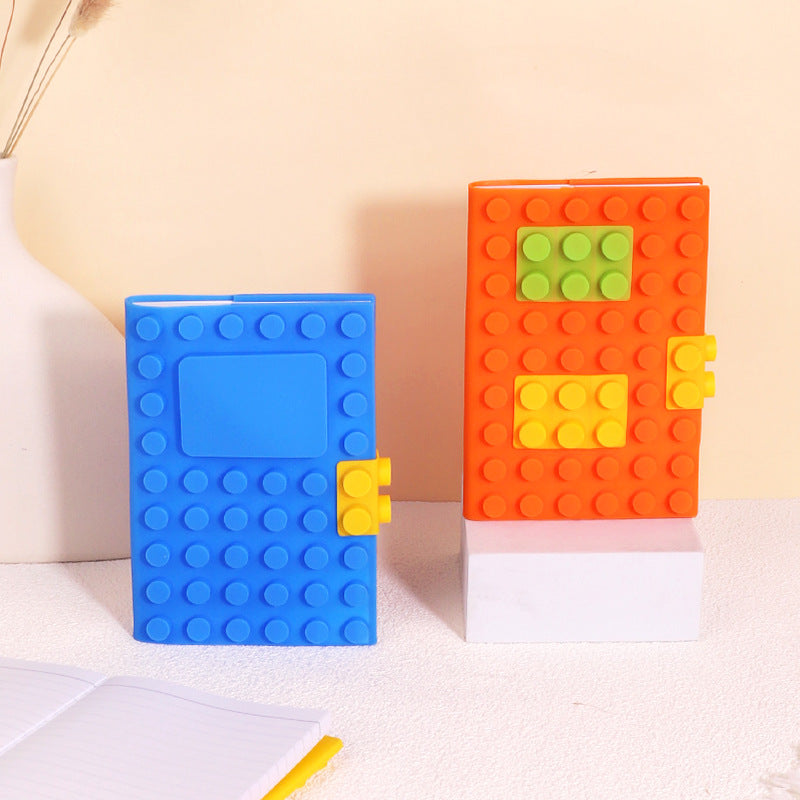 Wholesale Silicone Building Blocks Notebook