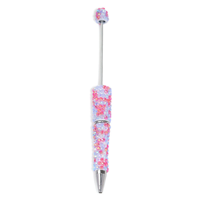 Wholesale 5pcs Full diamond DIY bead pen colorful resin diamond bead pen