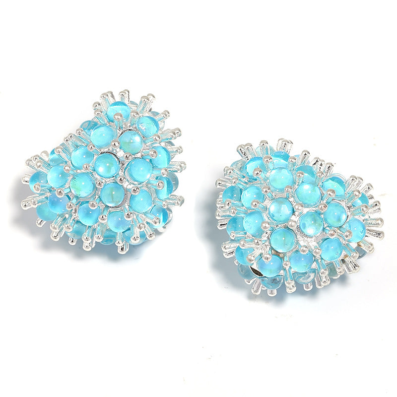 Wholesale 5pcs Heavy Worker Fish Beads Love Alloy Peach Heart Vertical Hole Beads DIY Accessories