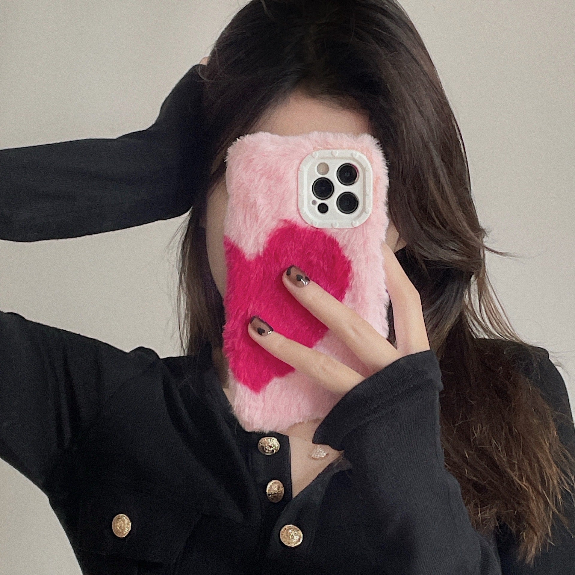 Wholesale Love Plush Phone Cases