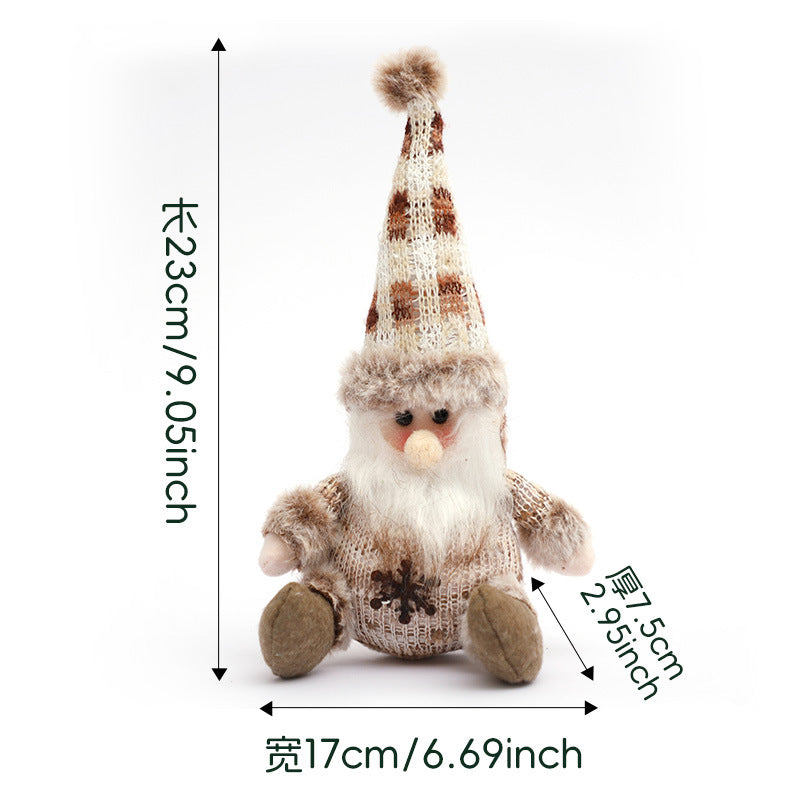 Wholesale Christmas gnome figurine with long legs